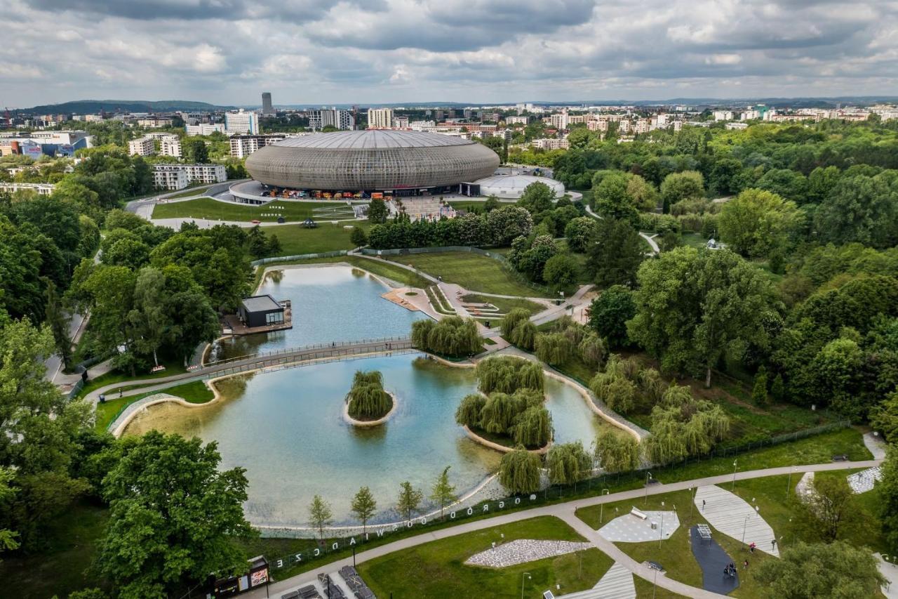 Tauron Arena Apartment With Garage - Krakow Lema Eksteriør bilde