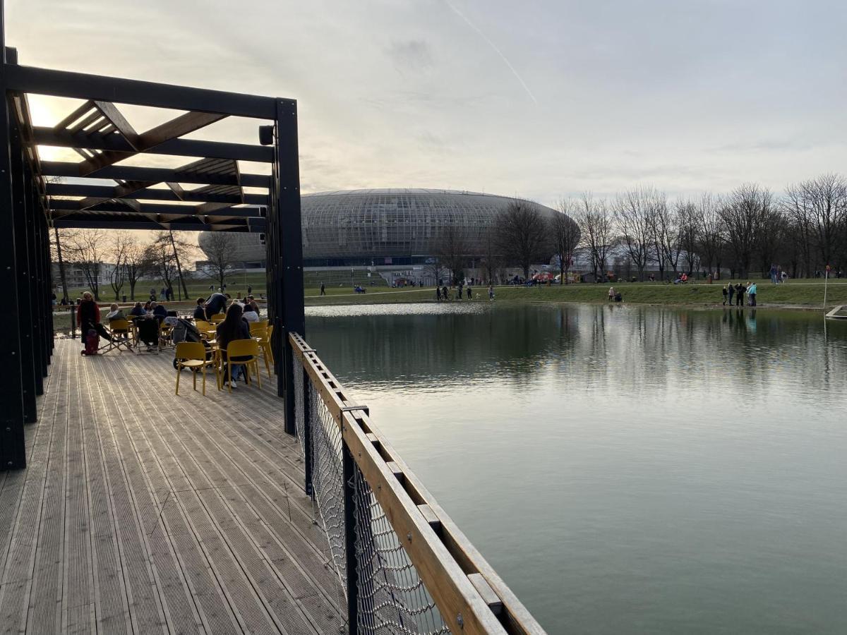 Tauron Arena Apartment With Garage - Krakow Lema Eksteriør bilde
